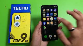 Tecno Pop 9 5G Enable Battery Percentage  How To show battery icon on tecno phone [upl. by Nahgeem911]