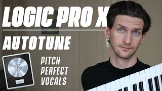 Logic Pro X Autotune  How To Get Pitch Perfect Vocals [upl. by Novit]