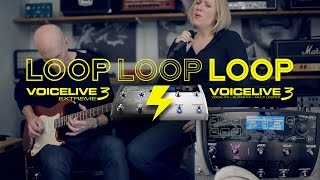 VL3X Live Looping  quotPaging Dr Feelgoodquot with Stephanie amp Tom [upl. by Audrye]