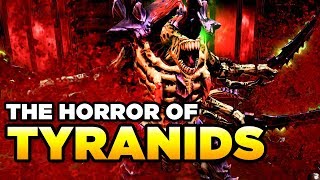 THE TYRANIDS  Devourer of Worlds  WARHAMMER 40000 Lore  History [upl. by Eiba]