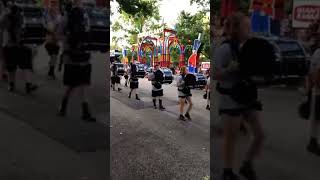 Ringgold High School Marching Band Kennywood Parade August 2019 [upl. by Christel]