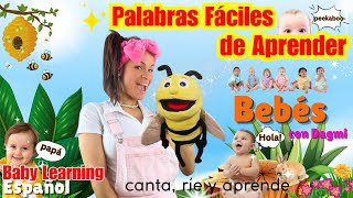 Primeras Palabras del Bebé I Aprende a Hablar I Baby Learning Español [upl. by Joyce]