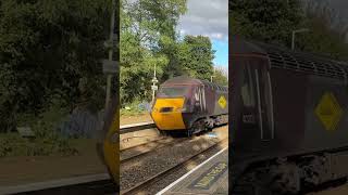 At Hinckley Station HST test train with tones 1Q23 [upl. by Ayekel]