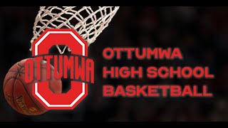 Ottumwa Bulldogs vs Oskaloosa Indians Boys Basketball 12182023 [upl. by Gruchot]