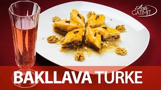 Bakllava Turke  Receta Gatimi  ArtiGatimitcom [upl. by Aydiv]