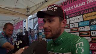 Filippo Ganna  Intervista allarrivo  Tappa 14  Giro dItalia 2024 [upl. by Anairotciv685]