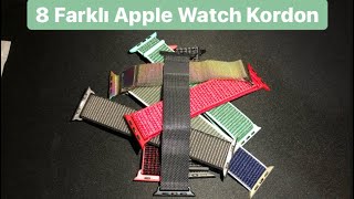 Apple Watch Kordon Strap İnceleme 4244 mm Milano Loop İçerir [upl. by Ylim]