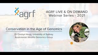 2103YT Conservation in the Age of Genomics [upl. by Ettenad]