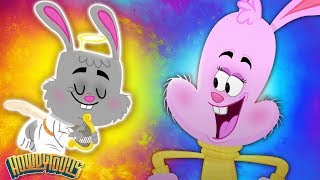 Conejitos Dormilones  Música para Niños  Rainbow Songs de Howdytoons [upl. by Chadwick49]