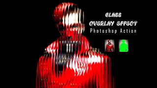 Glass Overlay Effect Photoshop Action [upl. by Assennev456]