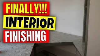 CARGO TRAILER INTERIOR DESIGN 6 X 12 Enclosed Trailer Camper Conversion Finish Part 16 [upl. by Nelleus]