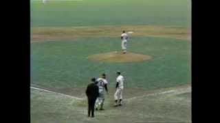 Mickey Mantle 1967  500th Home Run as aired on WPIXTV 5141967 [upl. by Naam741]