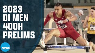 Mens 400m hurdles prelim  2023 NCAA outdoor track and field West Preliminary Heat 4 [upl. by Crellen]