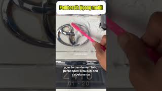 pembersih jigong mobil automobile mekanik diy [upl. by Dafodil]