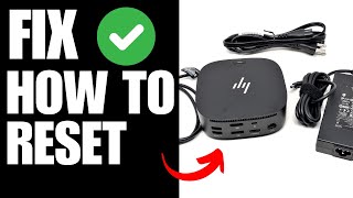 How To Reset HP Docking Station [upl. by Admama]