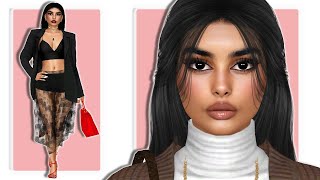 Fatima  Sims 4 CAS  CC Folder amp Sims Download [upl. by Shuman]