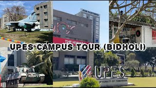 UPES CAMPUS TOUR BIDHOLI 2023  DETAILED VIDEO [upl. by Athenian]