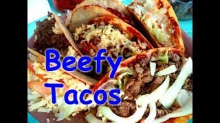 Super Savory and Delicious BEEF TACOS [upl. by Cirted]