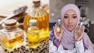 CASTER OIL BENEFITS  FAAIIDADA SALIIDA CASTOR OIL  Asiyas tv show somali somaliyoutube [upl. by Greenburg]