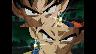 todas las fusiones de goku y vegeta 2020 [upl. by Myrtie]