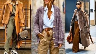 Idées de garderobe confortables et chics pour lAUTOMNEHIVER  Tendances de la mode automne 2024 [upl. by Misty]