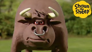 Shaun the Sheep 🐑 Scary Bull  Cartoons for Kids 🐑 Full Episodes Compilation 1 hour [upl. by Anawt164]