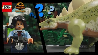 LEGO® Jurassic World Chaos Theory Mission to snap a Stegosaurus [upl. by Aehcsrop]