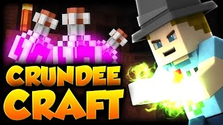 Minecraft CRAINER THE WITCH  CRUNDEE CRAFT [upl. by Ateuqal750]