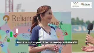 Mrs Nita M Ambani on the Importance of Education and Play for Children [upl. by Aitnauq293]