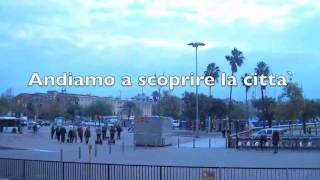 Crociera Stage Civitavecchia Barcellona novembre 2011 Classe 3AOITflv [upl. by Curr]