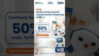 Promo spesial dari BRImo khusus kamu yang beli tiket pesawat dan voucher streaming di BRImo [upl. by Frankel]