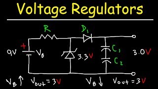 How To Make a Voltage Regulator Circuit Using Zener Diodes amp SuperCapacitors [upl. by Martguerita]