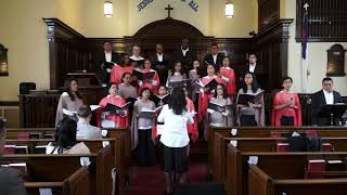 Woodside Community Church BAPTIST Choir  APRIL 1 2018  Resurrection Sunday [upl. by Mikel]