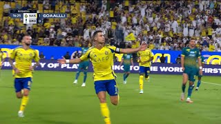 Cristiano Ronaldo Tonight with Al Nassr vs Al Orubah  1080i HD [upl. by Arriec60]