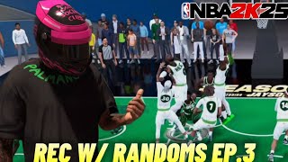 REC WITH RANDOMS IN NBA 2K25 ON CENTER SHOULD NOT BE THIS STRESSFUL [upl. by Esiocnarf970]