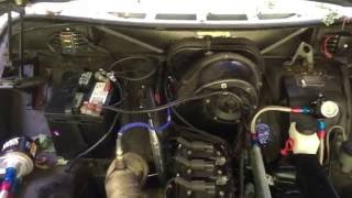 Volvo 122 turbo  B230 swap first start [upl. by Neelat133]