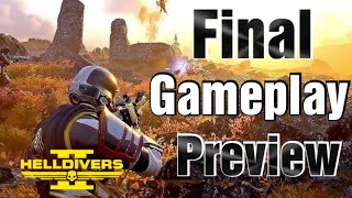 Helldivers 2 Gameplay Looks Ridiculously Fun [upl. by Lapham]