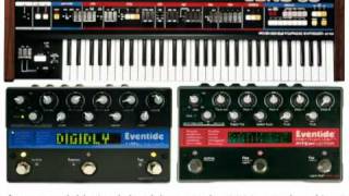 Roland Juno 60 and Eventide TimeFactor and Pitchfactor Pedals [upl. by Egor]