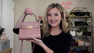 Tory Burch Lee Radziwill Petite Handbag Review [upl. by Kat343]