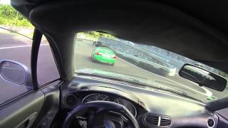 Honda del Sol VTi vs del Sol VTi POV Battle Touge jap974 [upl. by Rufina54]