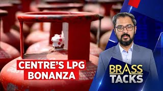 LPG Price News Politics Over LPG Cylinders Reduced Price  BJP  Congress  Ujjwala Yojana News18 [upl. by Nelram]