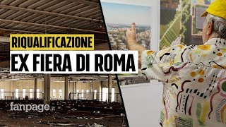 Dentro l’ex Fiera di Roma come sarà dopo la riqualificazione [upl. by Euk236]