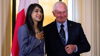 Bardish Chagger sworn in as government House leader [upl. by Sirraf206]