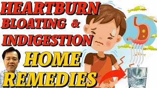 Heartburn Bloating Indigestion Home Remedy  By Doc Willie Ong [upl. by Lepine]