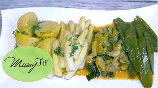 Spargel Rezept  VEGAN 🍴 [upl. by Nossaj544]