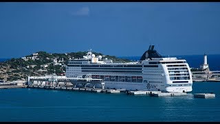 MSC OPERA  Mittelmeer Kreuzfahrt Ibiza Mallorca [upl. by Nitsuga571]