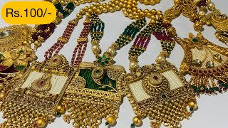 Artificial jewellery budget friendly Shopping  Jaipuri amp Rajputi Jewellery MDVlogsmanisha [upl. by Fullerton821]