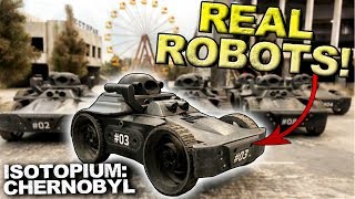 Explore Chernobyl With REAL Robot Tanks not clickbait  Isotopium Chernobyl Gameplay First Look [upl. by Chapa]