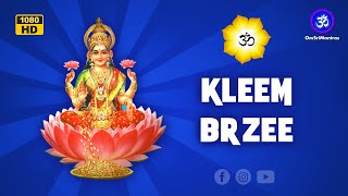 Kleem Brzee Mantra 108 Times  MOST POWERFUL SOUND TO ATTRACT WEALTH amp ABUNDANCE [upl. by Yuht256]