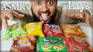 ASMR Chips 7 Different flavours  ASMR Mukbang Chips  asmr mukbang  ASMR voice [upl. by Htezil554]